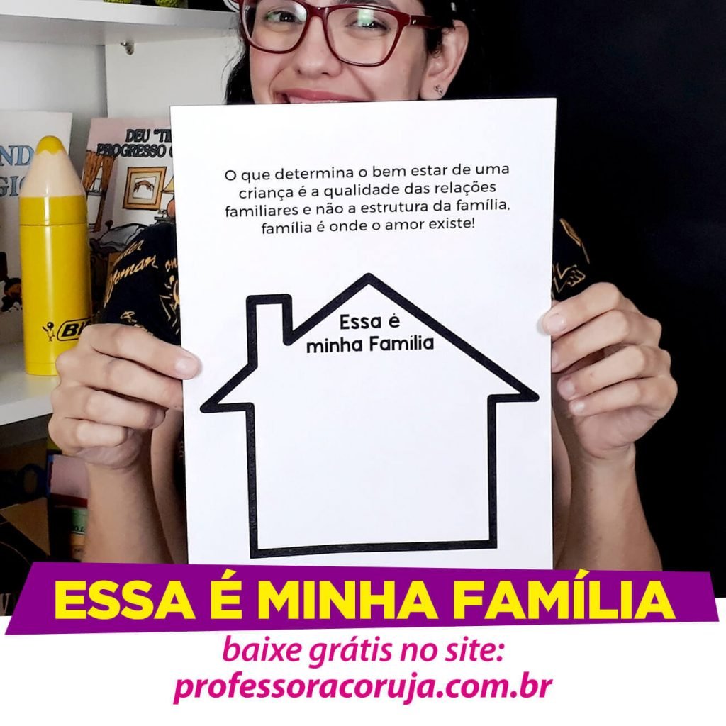 Essa A Minha Fam Lia Professora Coruja