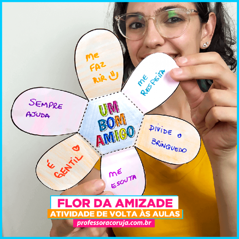 Flor da Amizade - Professora Coruja
