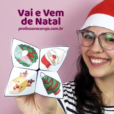 Vai E Vem De Natal Professora Coruja