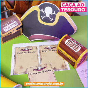 caça ao tesouro kit completo