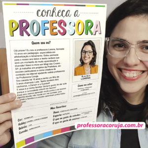 conheça o professor – meet the teacher