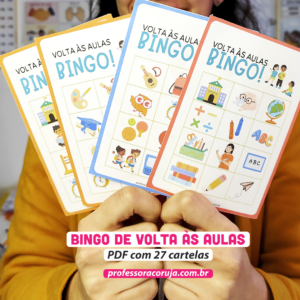 bingo de volta às aulas