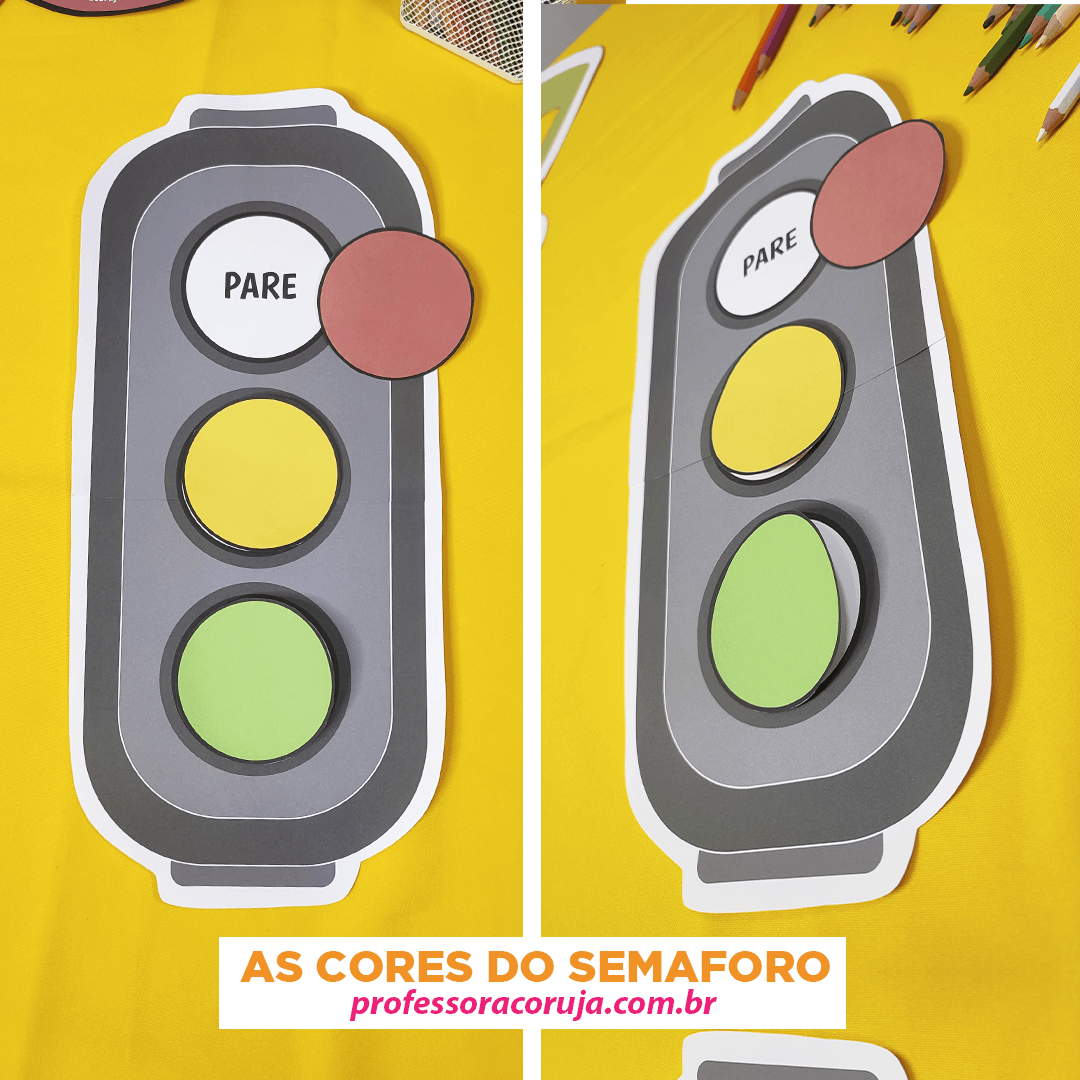 Jogo da Memória - Placas de Trânsito - Professora Coruja