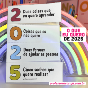 o que eu quero este ano 2025