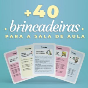 +40 brincadeiras para sala de aula