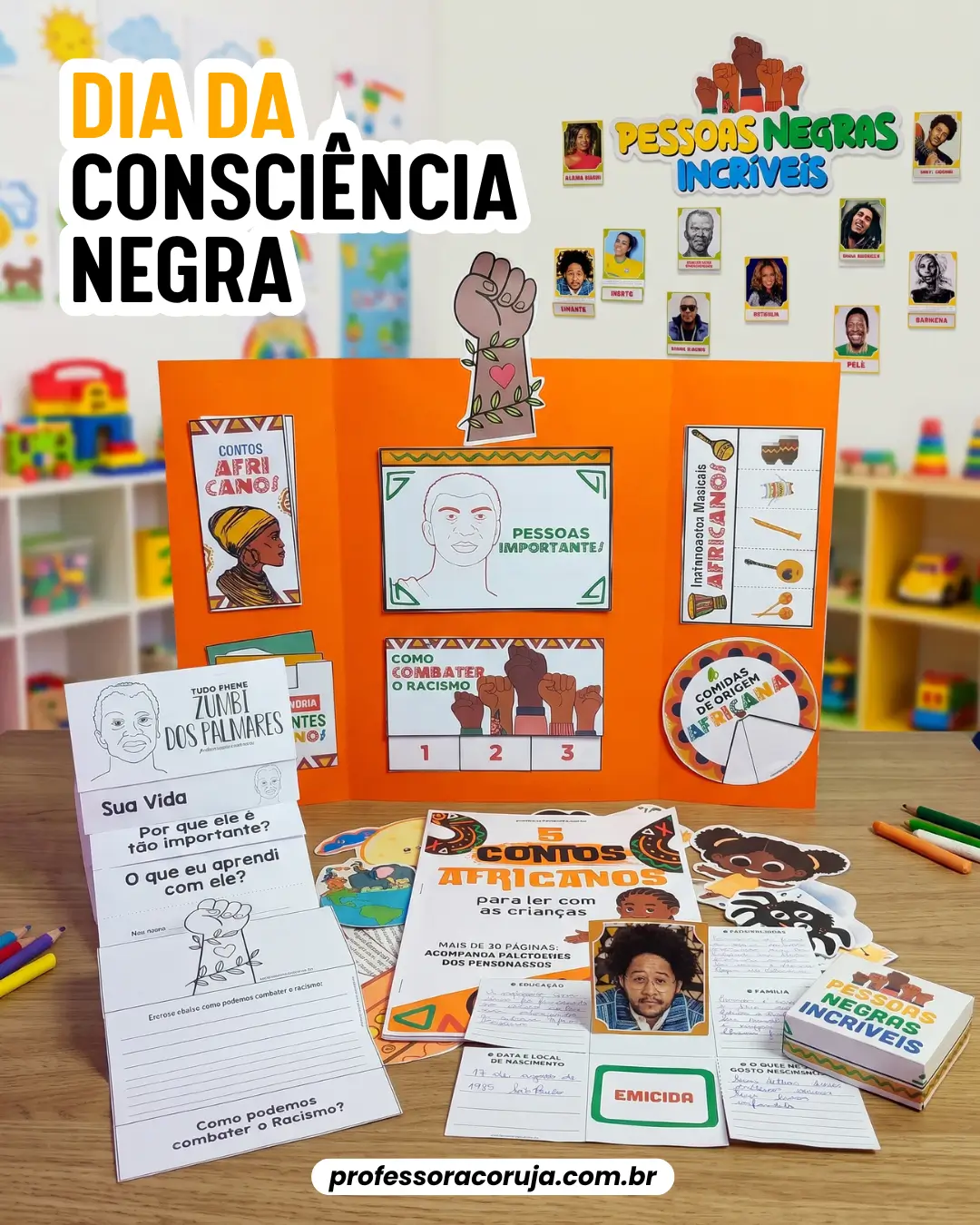 projeto para o dia da consciencia negra